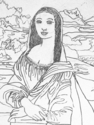 Drawing--Pencil-FigurativeStudent Version of Mona Lisa
