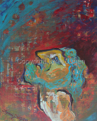 Painting-Color Field-Looking to Heaven