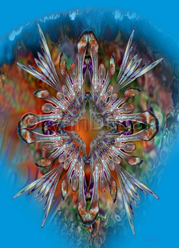 Digital Art-Color Field-Gleam