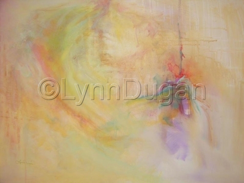 Painting-Abstract-Lone Heart Beat