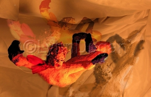Digital Art-Figurative-angel watching