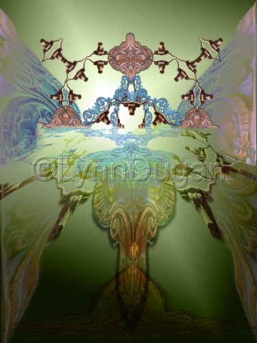Digital Art-Conceptual-Longhorn Gold