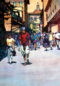 Going to the Duomo, Original Watercolor Going%20to%20the%20Duomo%2C%20Original%20Watercolor%20 (thumbnail)