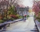 Painting--Acrylic-LandscapeRed Umbrella