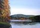 Painting--Acrylic-LandscapeWachusett Mountain from Wyman Pond