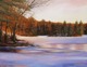 Painting--Acrylic-LandscapeA Fleeting January Thaw
