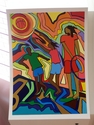 Malaika Favorite - Painting Malaika Favorite,recreation center,rotunda,mural,sports - Painting