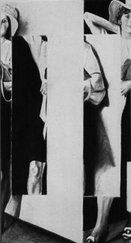 Drawing-Figurative-Susie Splits and Pieces