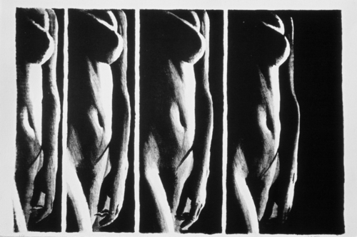 Print Making-Figurative-Repeating Nude