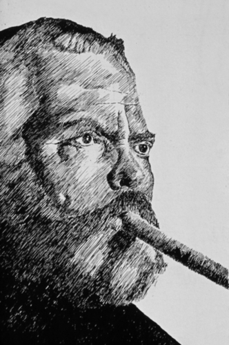 Drawing-Orson Wells