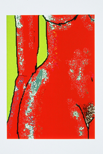 Print Making-Nude-Red Nude