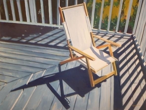 Painting-The Beach Chair