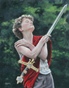 Painting--Oil-SpiritualSon of the King