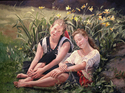 Painting--Oil-PhotorealismLilies of the Field