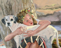 Painting--Oil-GenreFaithful