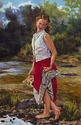 Painting--Oil-FigurativeWater Girl