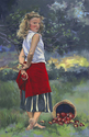 Painting--Oil-PhotorealismThe Red Apron