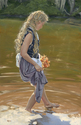 Painting--Oil-GenreTiger Lily...A Ripple In Time