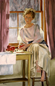 Painting--Oil-GenreNoonday Lull