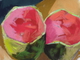 Painting--Pastels-AbstractWatermelon 1