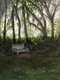 Painting--LandscapeBench At Alpine Grove