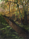 Painting--Acrylic-LandscapeAutumn Stream