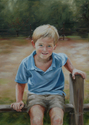 Portrait of Russell, age 5