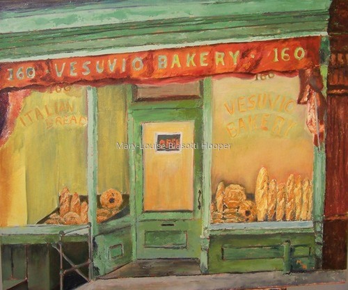 Painting-Oil-NYC Bakery