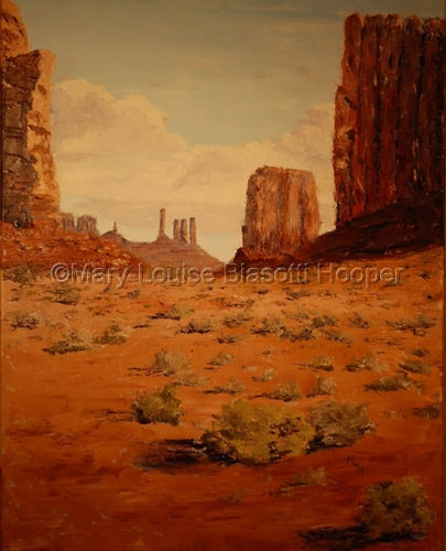 Painting-Monument Valley