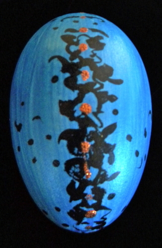 Painting-Blue Egg