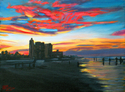 Blazing Daytona Sunset