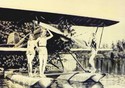 Float Plane on Armour Lake,1933.