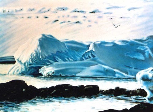 Painting-Acrylic-Antarctica 2