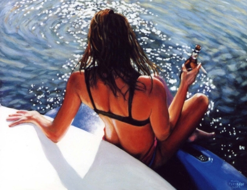 Painting-Acrylic-Afternoon on Captiva Island