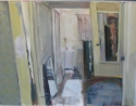 marjorie methven - Painting figurative study, perspective changes mirror reflections - Painting