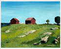 Marshall Ginn - Red Barns in Rappahanock County, VA