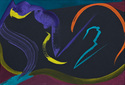 Painting-Nocturne Bolt Dance