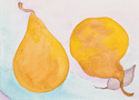 Painting-Pears 7 - Bosc, 1999