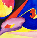 Painting-Night Fountain, 2006