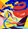 Painting-Cloud Bolt Dance