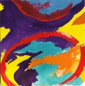 Painting--WatercolorComet Cloud