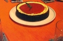 Strawberry Ambrosia Cheesecake