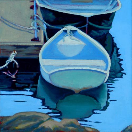 Painting-Impressionism-Afternoon Reflection
