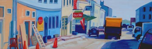 Painting-Cityscape-Portland Morning