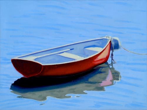 Painting-Seascape-Shallow Mooring