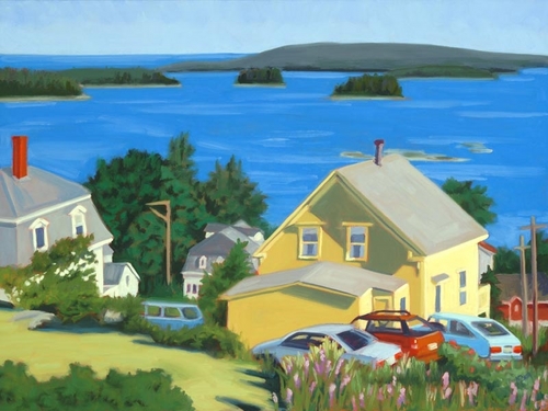 Painting-Landscape-Stonington Morning