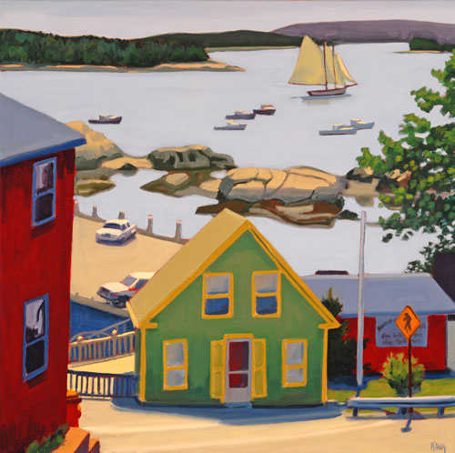 Painting-Seascape-Stonington Harbor II