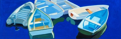 Painting-Seascape-Six Afloat