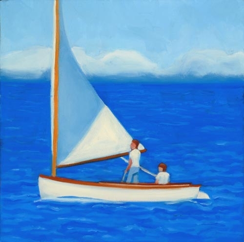 Painting-Seascape-Sail Away