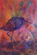 Painting--Acrylic-WildlifeA Leg Up